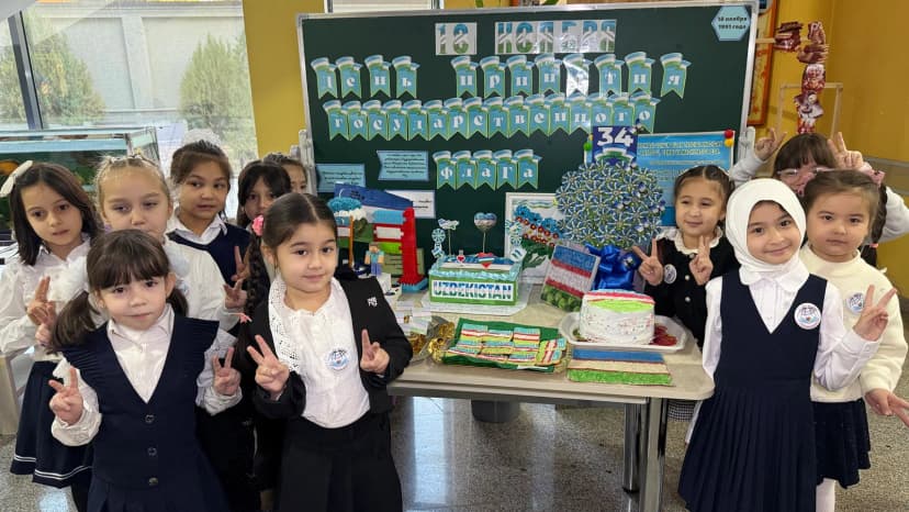The Uzbek Flag Day was celebrated at our school